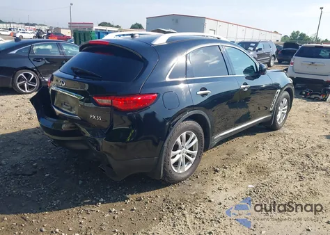 2010 Infiniti Fx35 from USA, damaged, VIN JN8AS1MU3AM801599